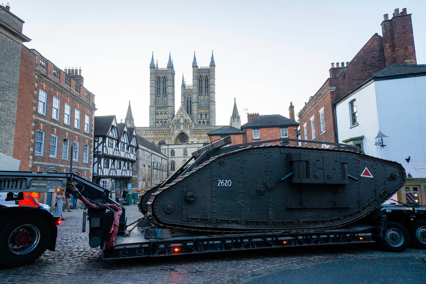 Securing TV coverage – Guy Martin, a WWI replica tank and World Origin Site&nbsp;Status
